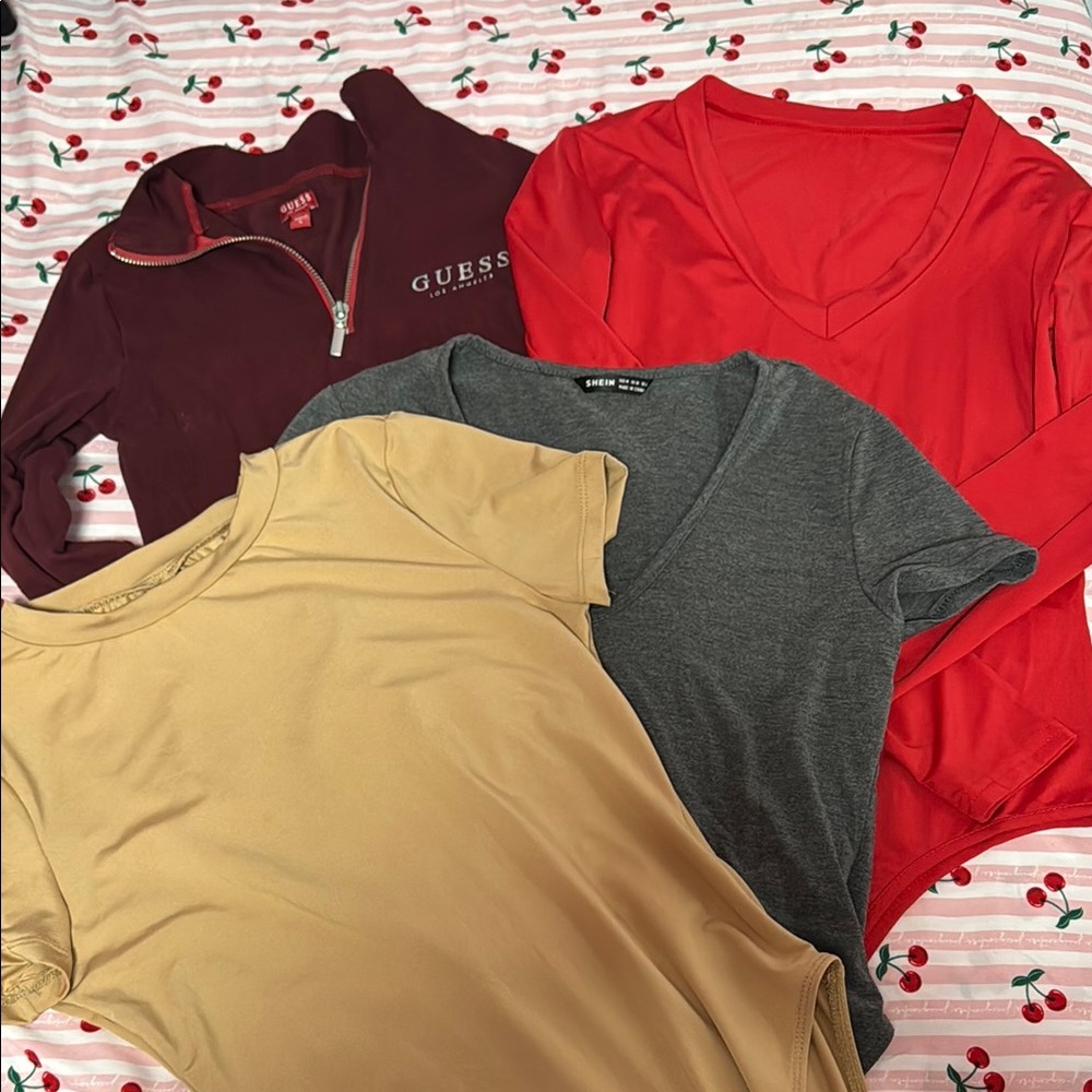 4 bodysuits